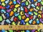 Preview: Patchworkstoff bunte Katzen Detailansicht it Maß
